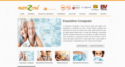 Desktop Screenshot of matrizcred.com.br